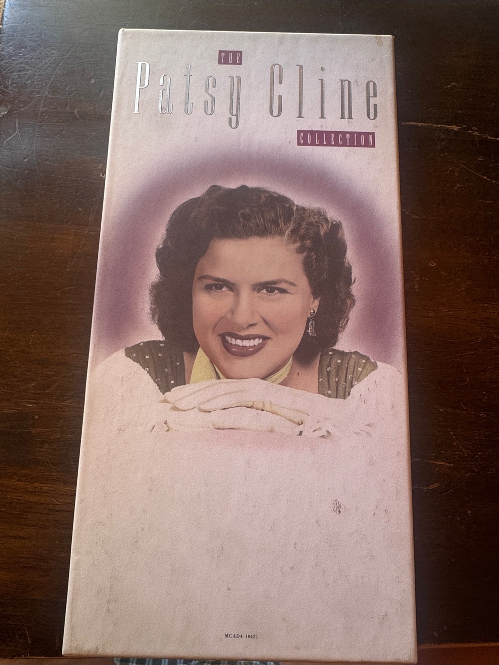 The Patsy Cline Collection Vintage Music Box Set - Pink and Cream Artwork